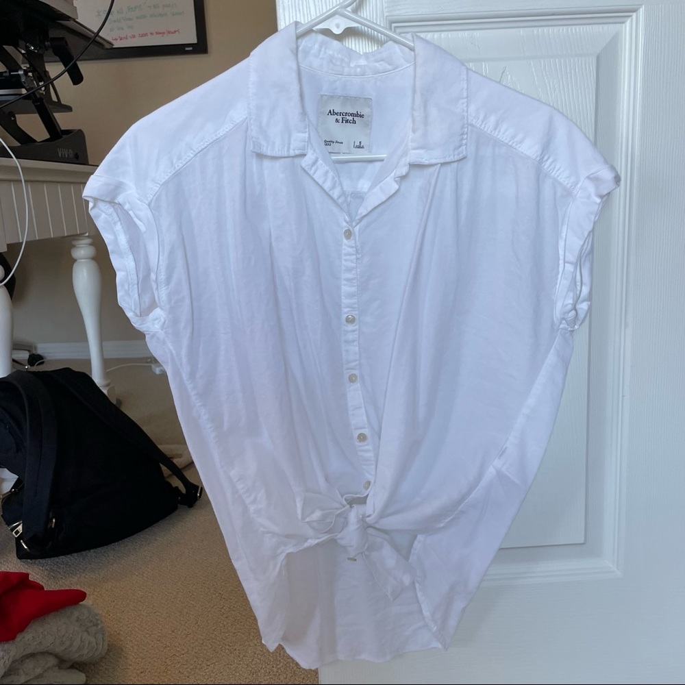 Abercrombie shirt sleeve button down